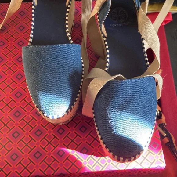 Tory Burch denim Espadrilles - Picture 2 of 4